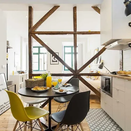 Yellow Design Estudio Com Ac Baixa Chiado 公寓 *